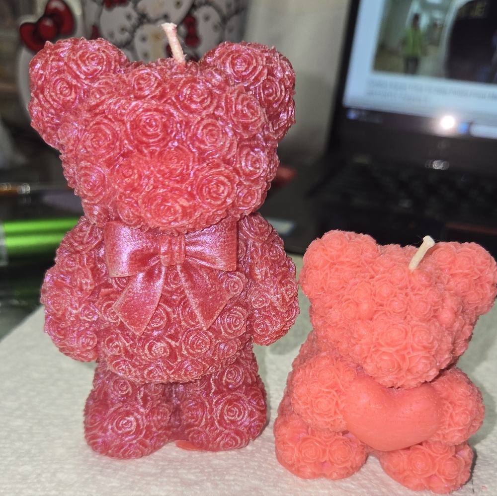Rosie Mama & Baby Bear Scented Candle Set